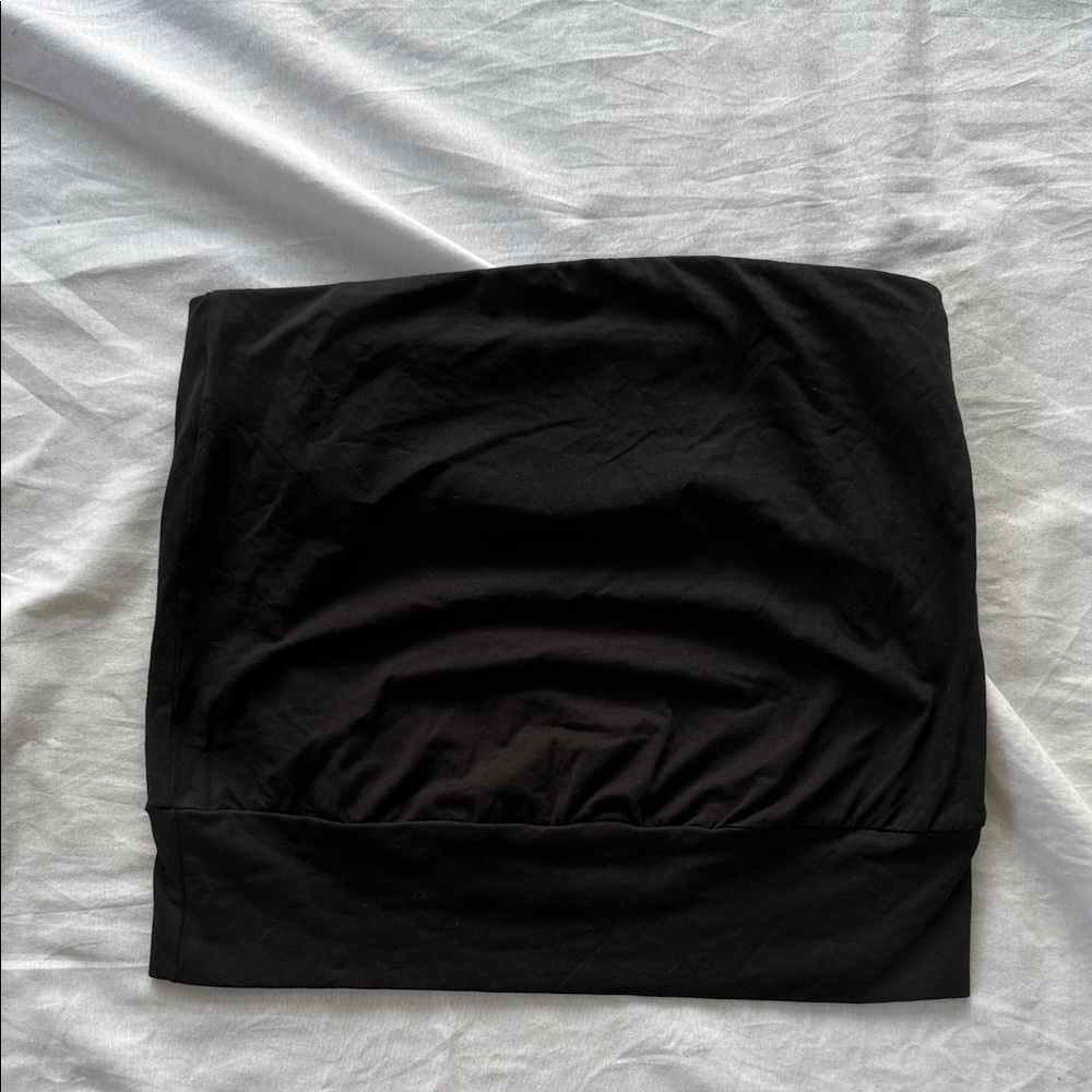 Boston Proper Black Women's Sleeveless Crop Top